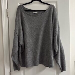 American Eagle Outfitters heather gray sweater size XL